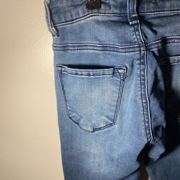 Nature blue wash high waisted skinny jeans - Picture 3 of 4